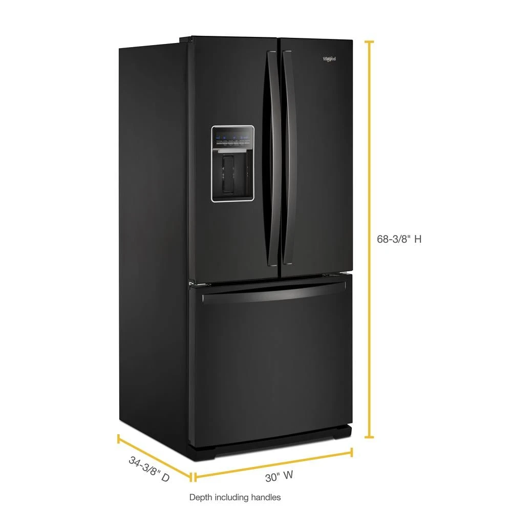 30-inch Wide French Door Refrigerator - 20 cu. ft. WRF560SEHB