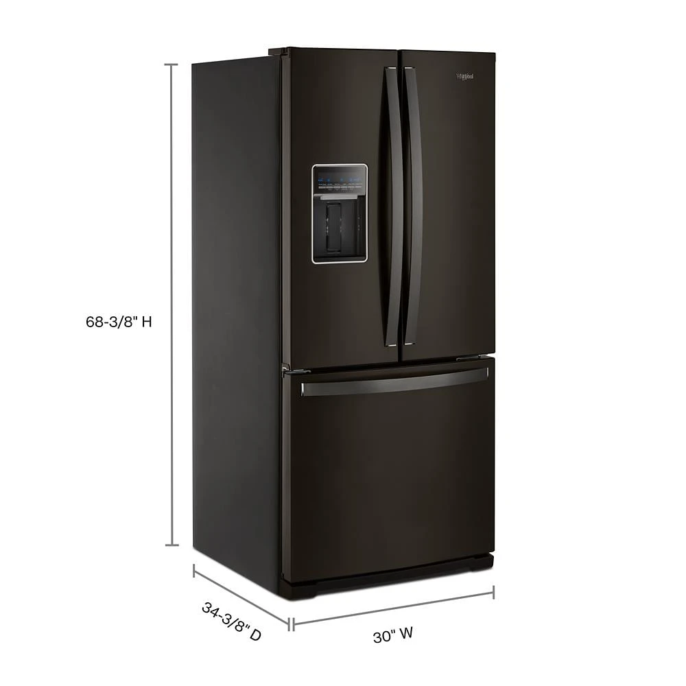 30-inch Wide French Door Refrigerator - 20 cu. ft. WRF560SEHV
