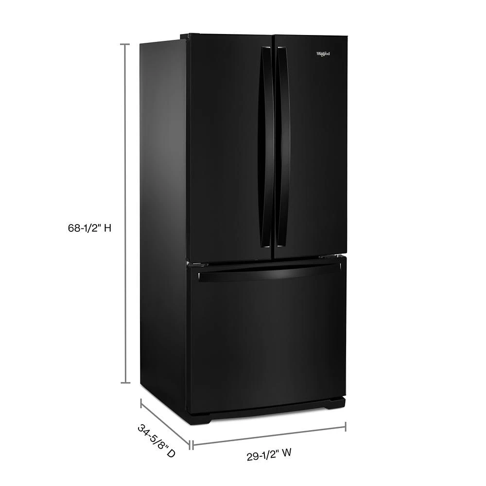 30-inch Wide French Door Refrigerator - 20 cu. ft. WRF560SMHB