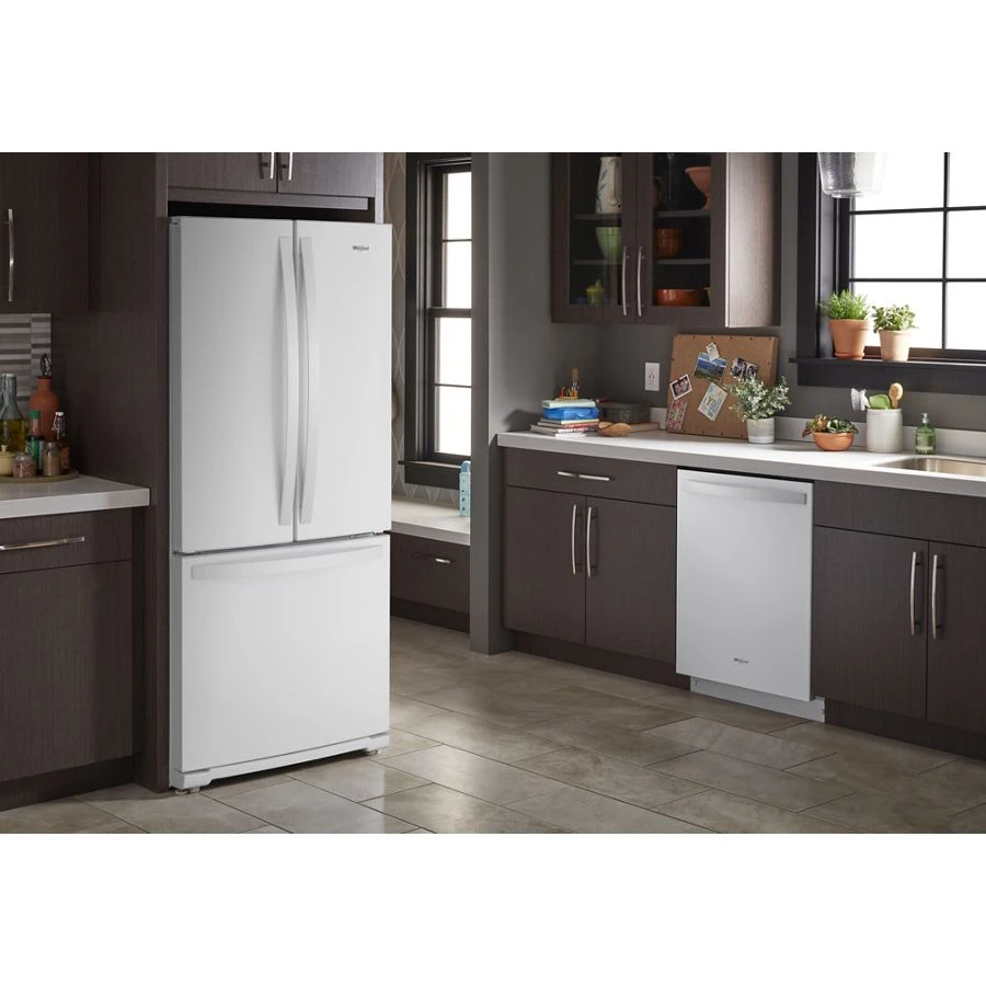 30-inch Wide French Door Refrigerator - 20 cu. ft. WRF560SMHW