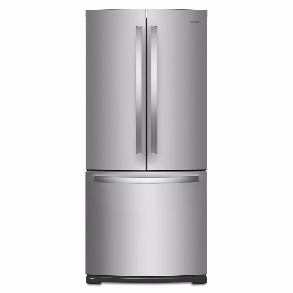 Whirlpool 30-inch Wide French Door Refrigerator - 20 cu. ft. Fingerprint Resistant Stainless Steel WRF560SMHZ Picture 1