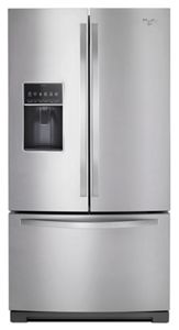 36-inch Wide French Door Bottom Freezer Refrigerator with StoreRight System - 27 cu. ft. WRF757SDEM