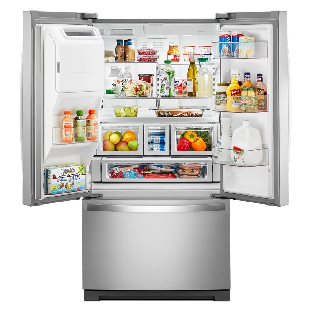 36-inch Wide French Door Refrigerator - 27 cu. ft. WRF757SDHV