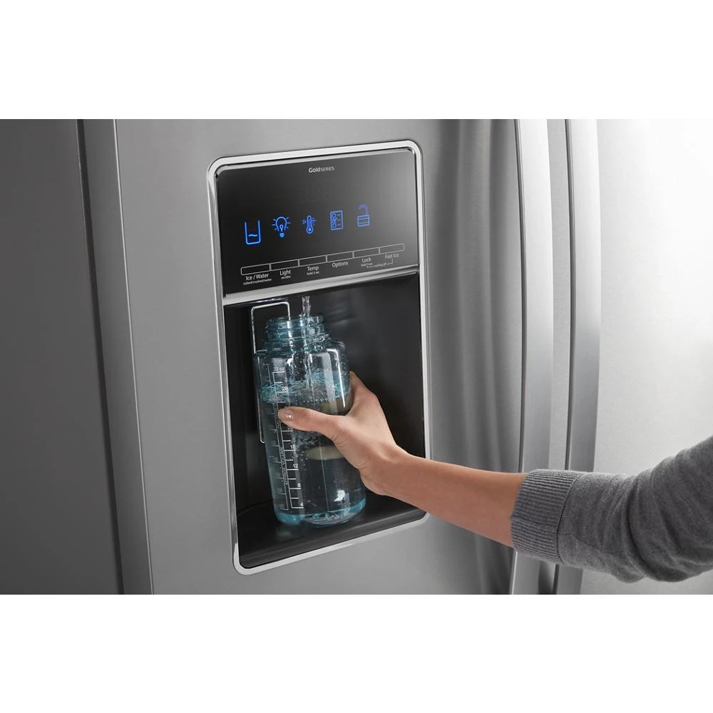 36-inch Wide French Door Refrigerator - 27 cu. ft. WRF767SDHZ