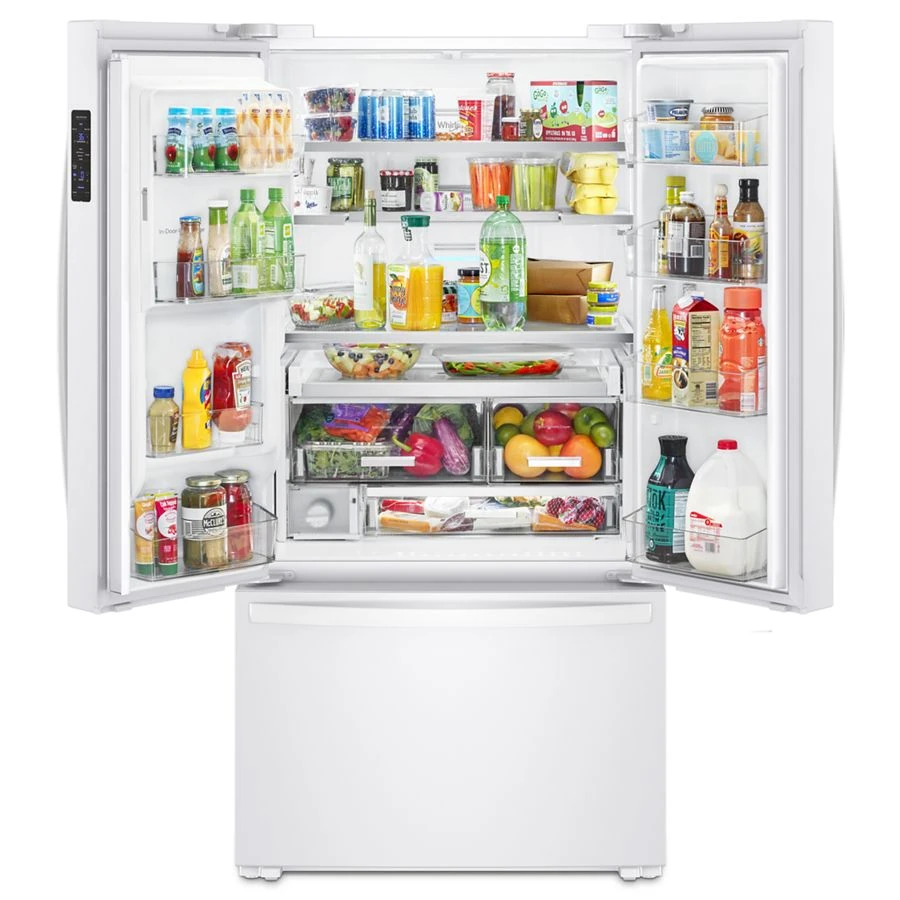 36-inch Wide Counter Depth French Door Refrigerator - 24 cu. ft. WRF954CIHW