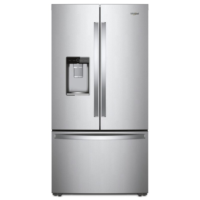 Whirlpool 36-inch Wide Counter Depth French Door Refrigerator - 24 cu. ft. Fingerprint Resistant Stainless Steel WRF954CIHZ Picture 1