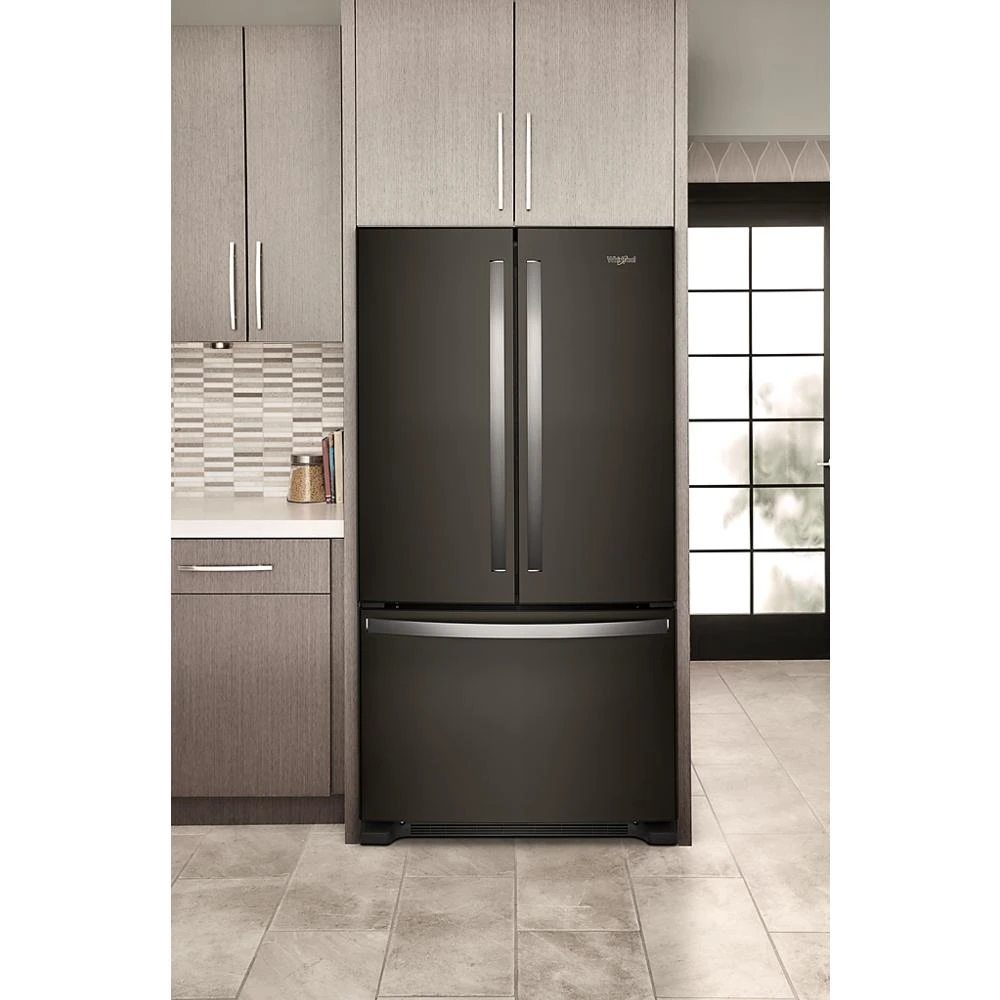 36-Inch Wide Counter-Depth French Door Bottom Mount Refrigerator - 20 cu. ft. WRFC2036RB