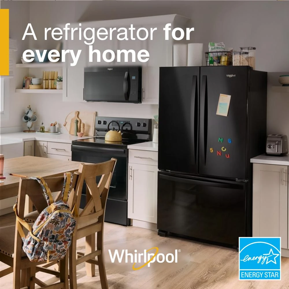 36-Inch Wide Counter-Depth French Door Bottom Mount Refrigerator - 20 cu. ft. WRFC2036RB