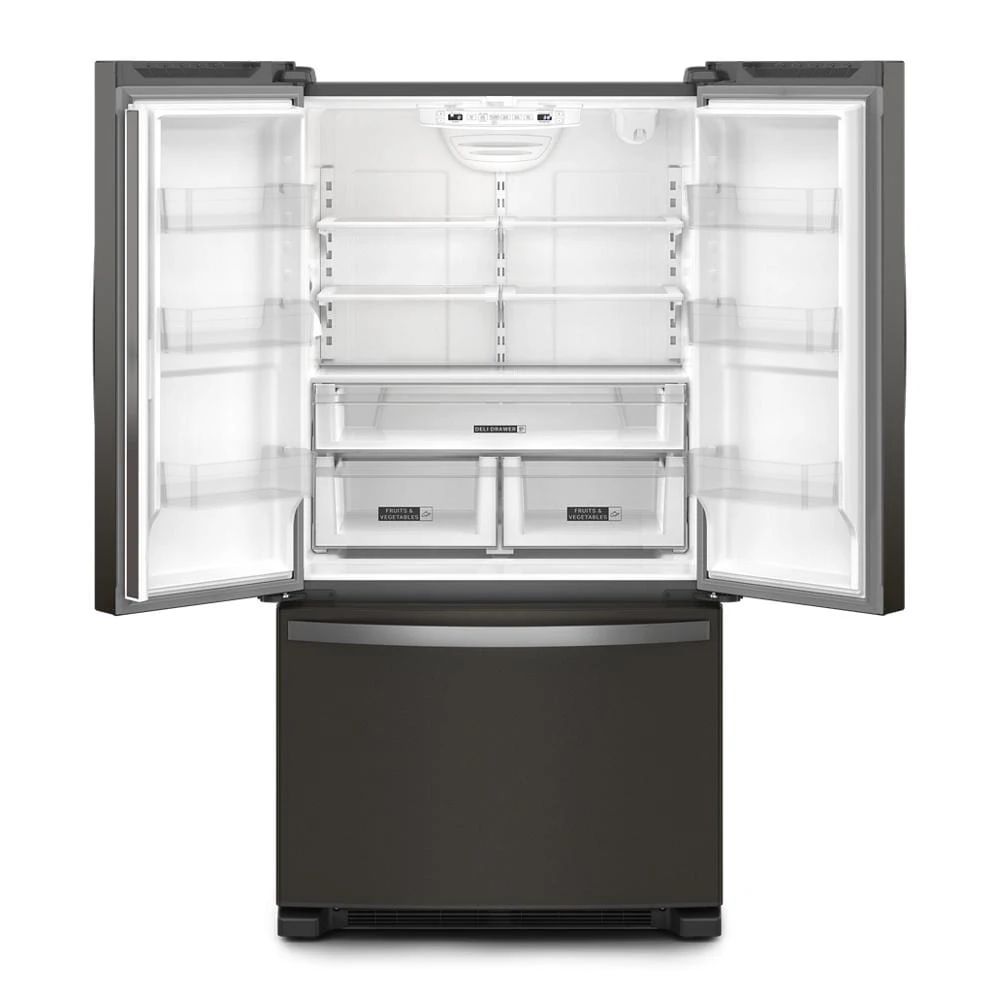 36-Inch Wide Counter-Depth French Door Bottom Mount Refrigerator - 20 cu. ft. WRFC2036RV