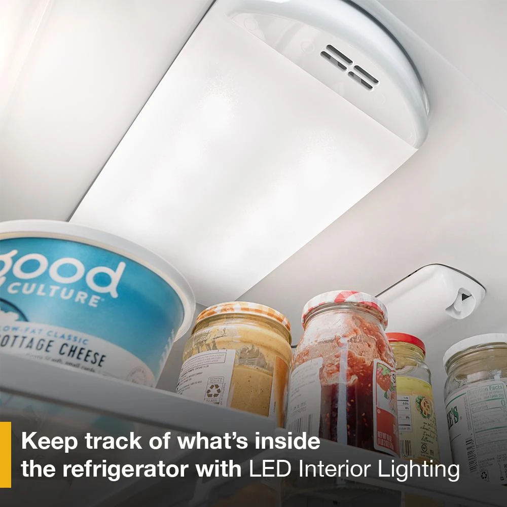 36-Inch Wide Counter-Depth French Door Bottom Mount Refrigerator - 20 cu. ft. WRFC2036RV