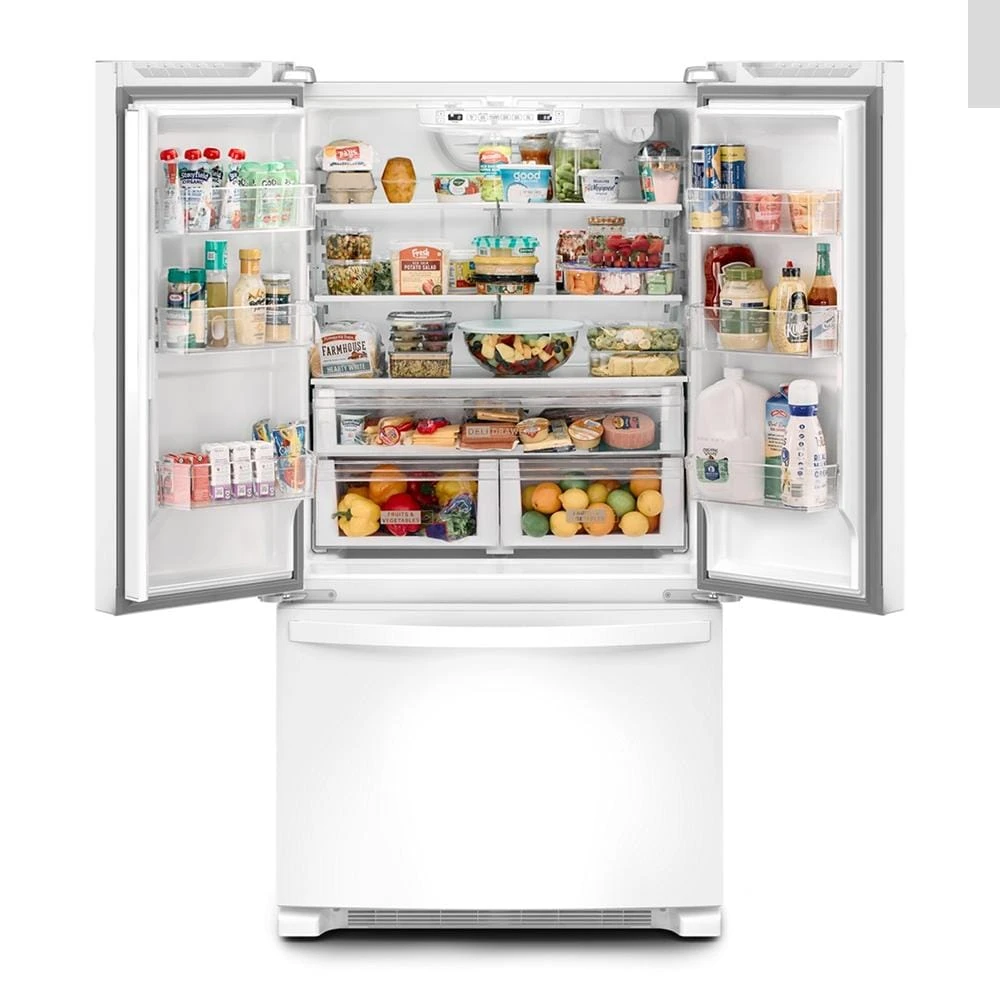 36-Inch Wide Counter-Depth French Door Bottom Mount Refrigerator - 20 cu. ft. WRFC2036RW