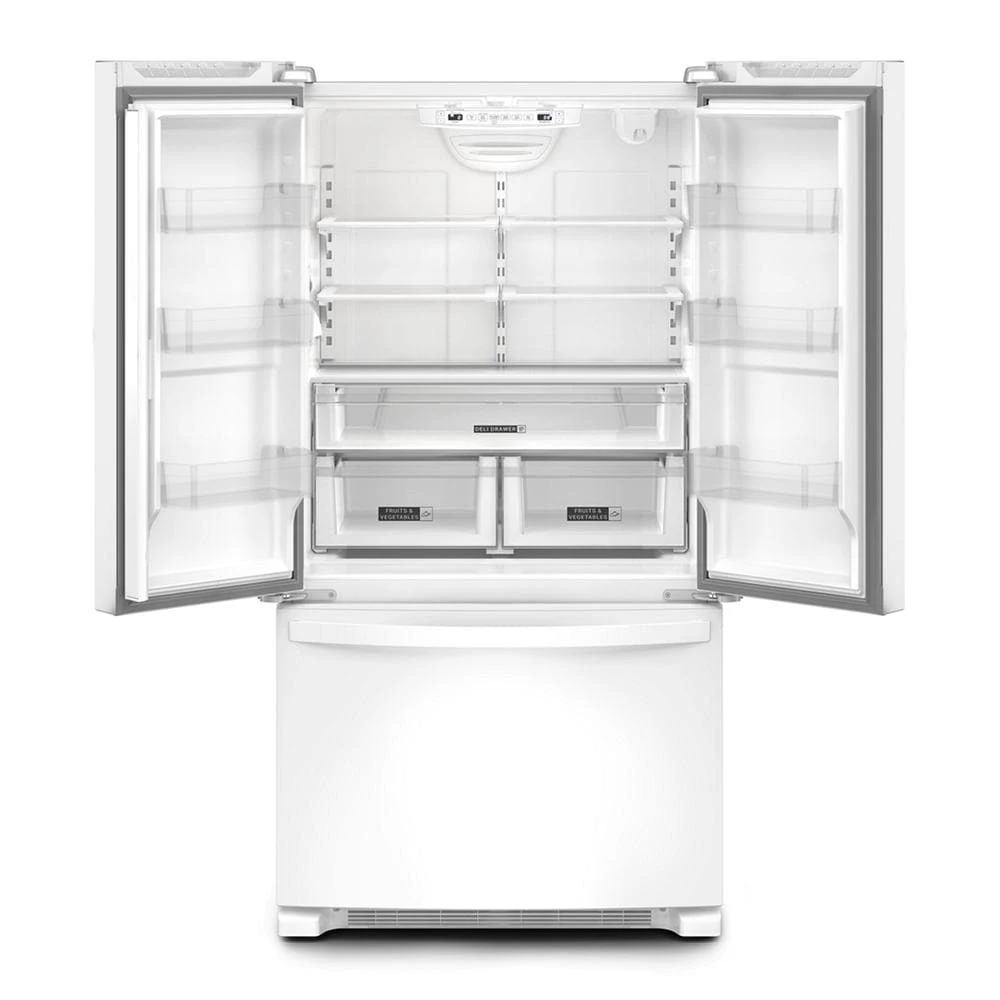 36-Inch Wide Counter-Depth French Door Bottom Mount Refrigerator - 20 cu. ft. WRFC2036RW