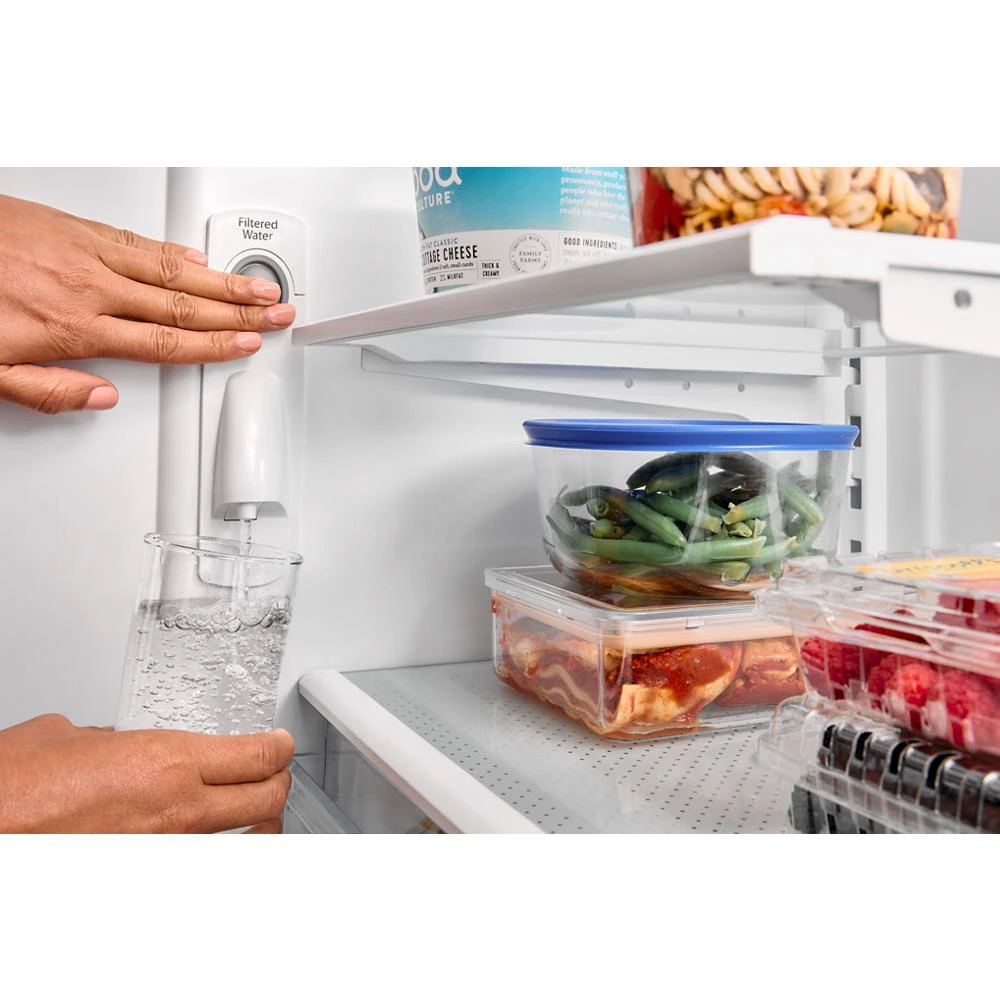 36-Inch Wide Counter-Depth French Door Bottom Mount Refrigerator - 20 cu. ft. WRFC2036RZ