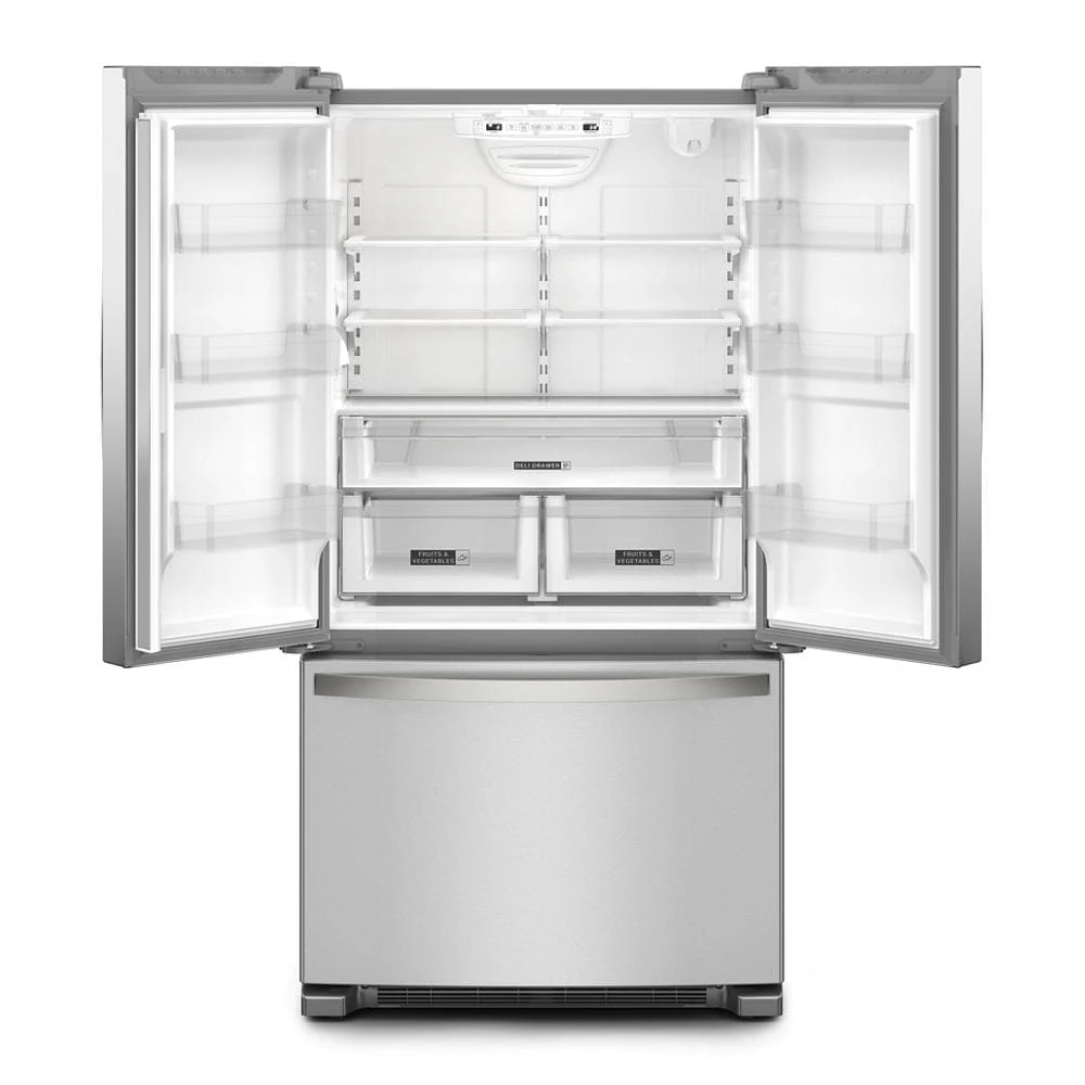 36-Inch Wide Counter-Depth French Door Bottom Mount Refrigerator - 20 cu. ft. WRFC2036RZ