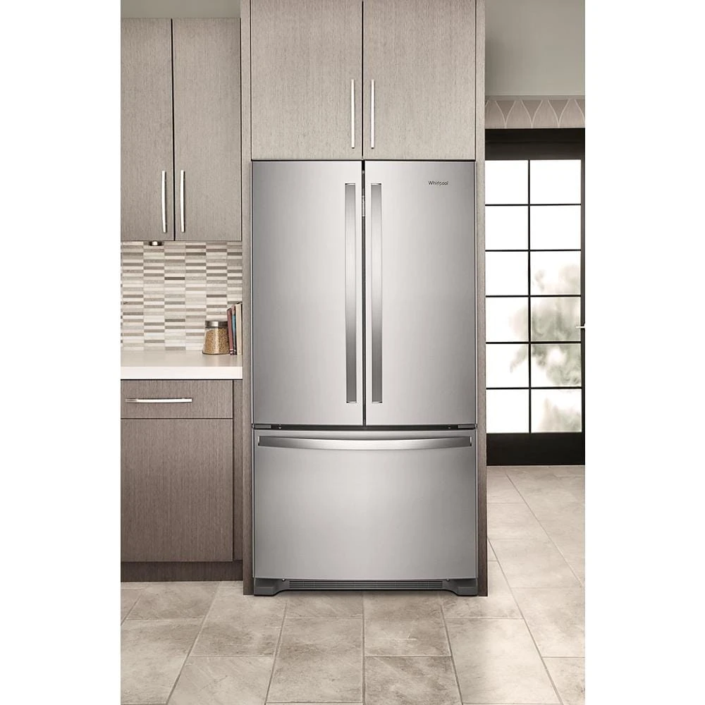 36-Inch Wide Counter-Depth French Door Bottom Mount Refrigerator - 20 cu. ft. WRFC2036RZ