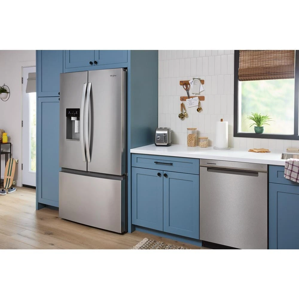 36-inch Wide True Counter Depth 3-Door French Door Refrigerator - 23.4 cu. ft. WRFC7036RV