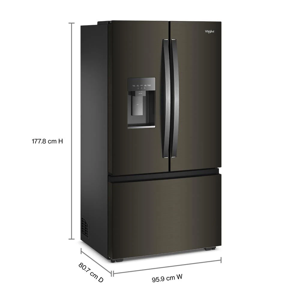 36-inch Wide True Counter Depth 3-Door French Door Refrigerator - 23.4 cu. ft. WRFC7036RV