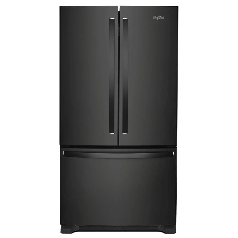 36-Inch Wide Full-Depth French Door Bottom Mount Refrigerator - 25 cu. ft. WRFF3036RB
