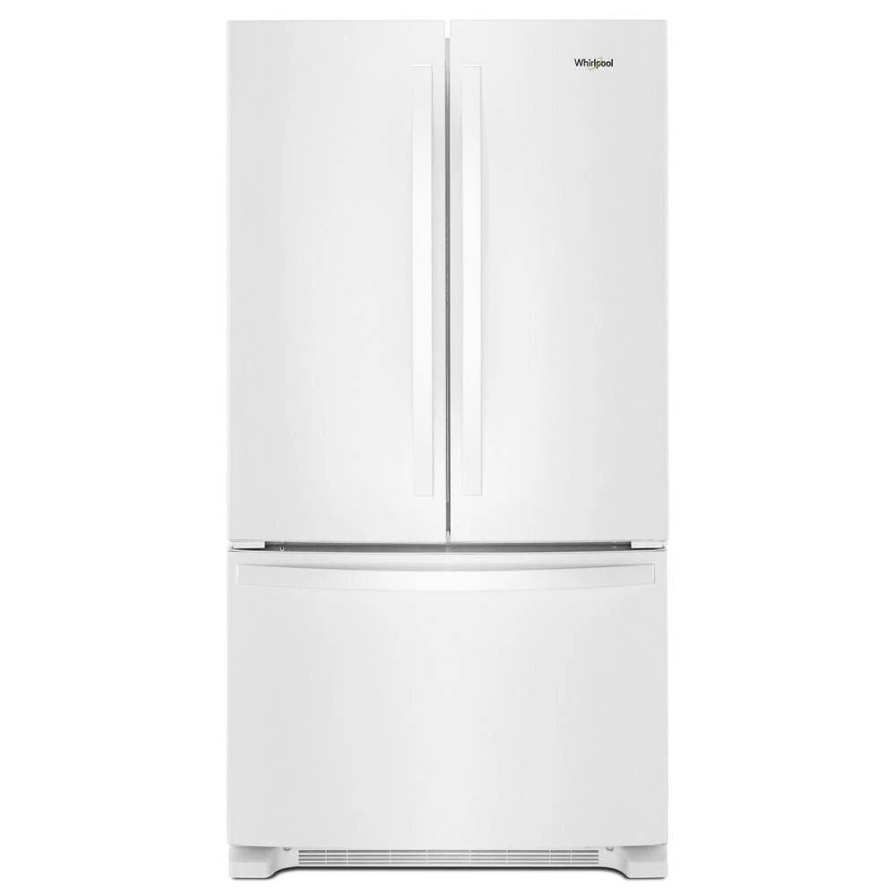 36-Inch Wide Full-Depth French Door Bottom Mount Refrigerator - 25 cu. ft. WRFF3036RW