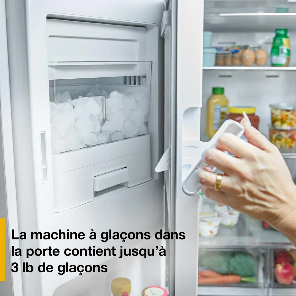 36-Inch French Door Refrigerator with Ice Maker - 31 cu. ft. WRFF3136SZ