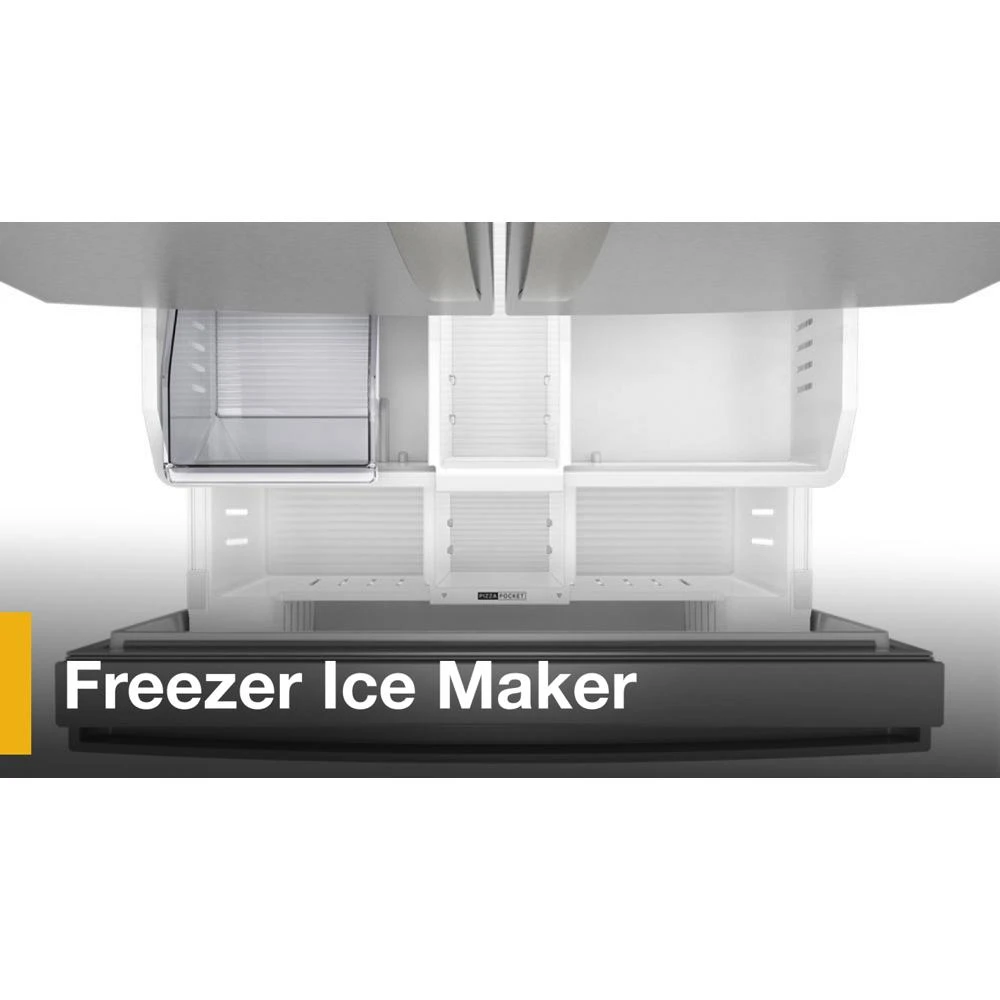 36-Inch French Door Refrigerator with Ice Maker - 31 cu. ft. WRFF3136SZ