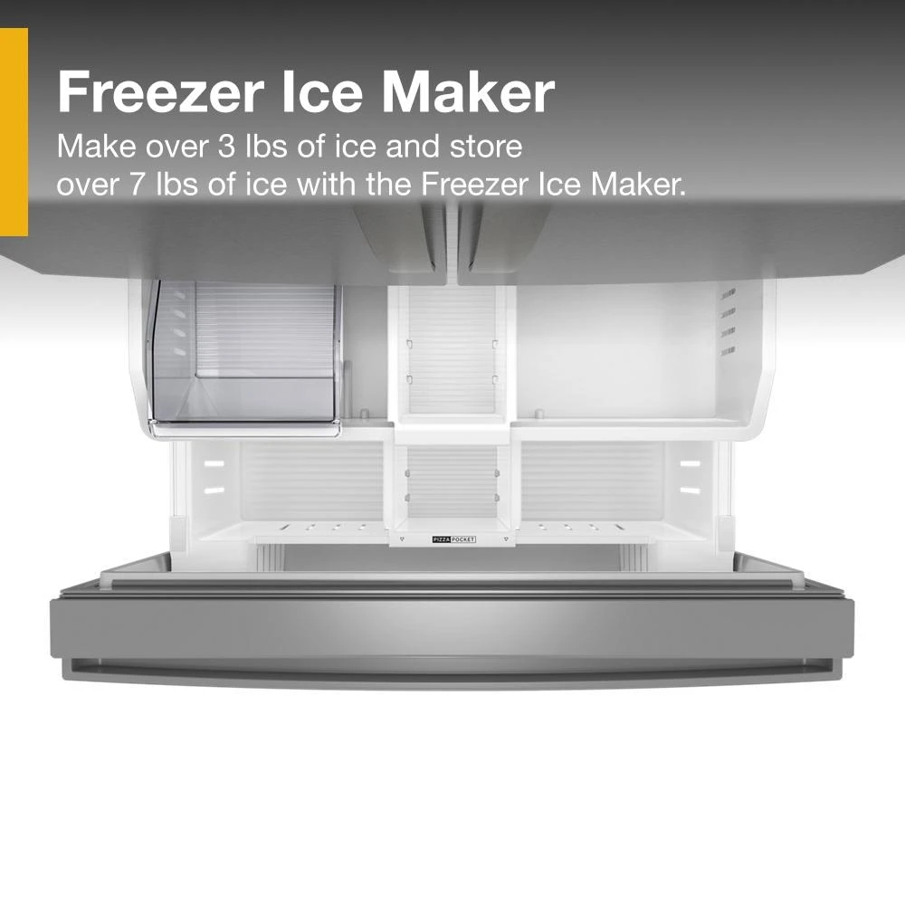 36-Inch French Door Refrigerator with Ice Maker - 31 cu. ft. WRFF3136SZ