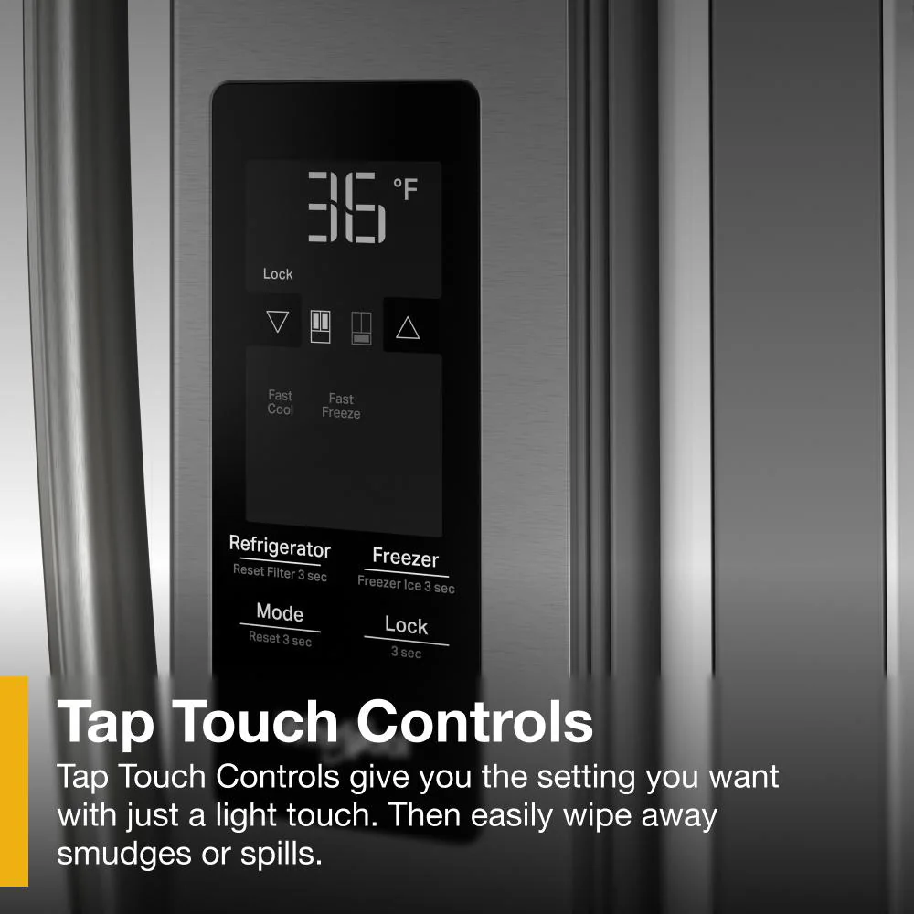 36-Inch French Door Refrigerator with Ice Maker - 31 cu. ft. WRFF3136SZ