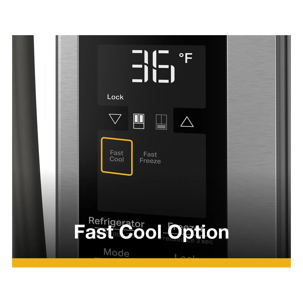 36-Inch French Door Refrigerator with Ice Maker - 31 cu. ft. WRFF3136SZ