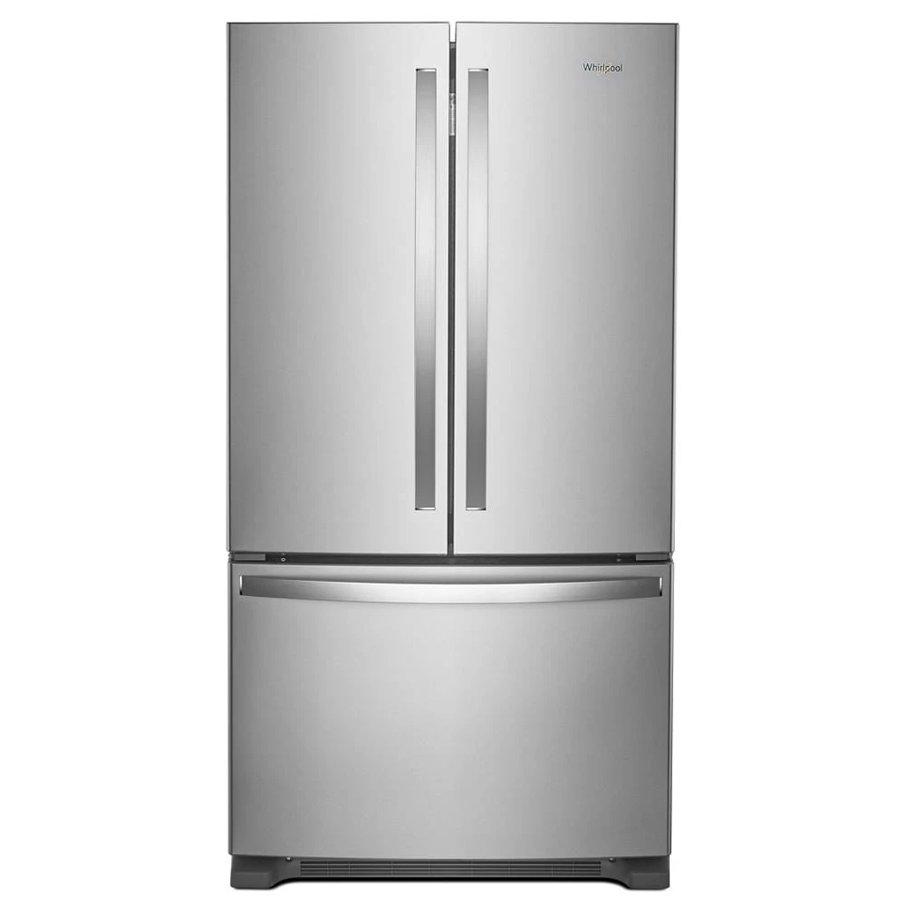 36-Inch Wide Full-Depth French Door Bottom Mount Refrigerator - 25 cu. ft. WRFF3236RV