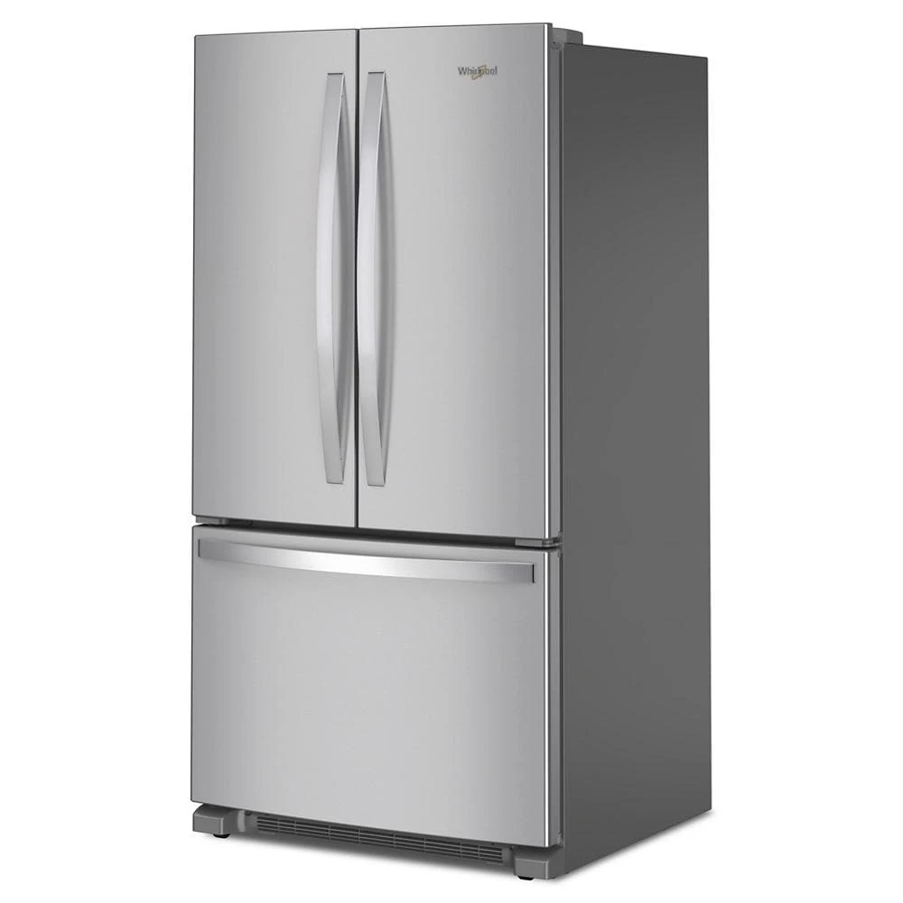 36-Inch Wide Full-Depth French Door Bottom Mount Refrigerator - 25 cu. ft. WRFF3236RZ