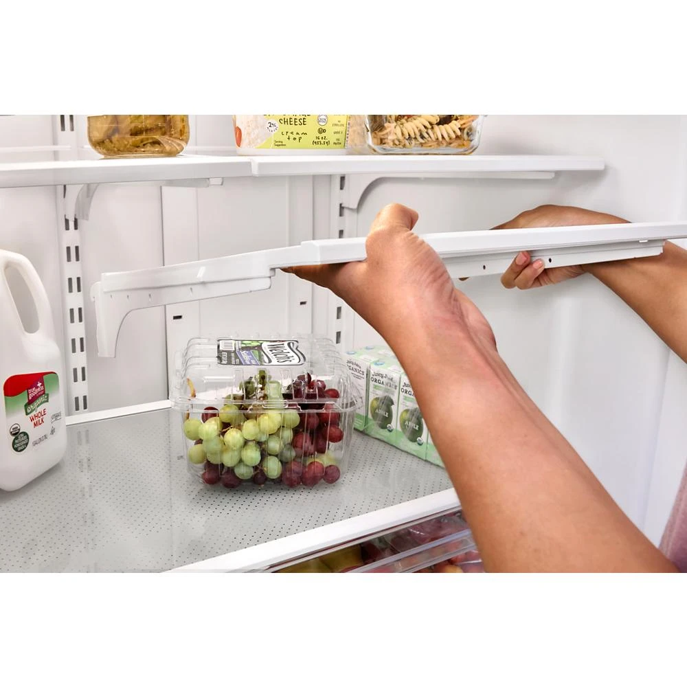 36-Inch Wide French Door Bottom Mount Refrigerator - 25 cu. ft. WRFF3436RB