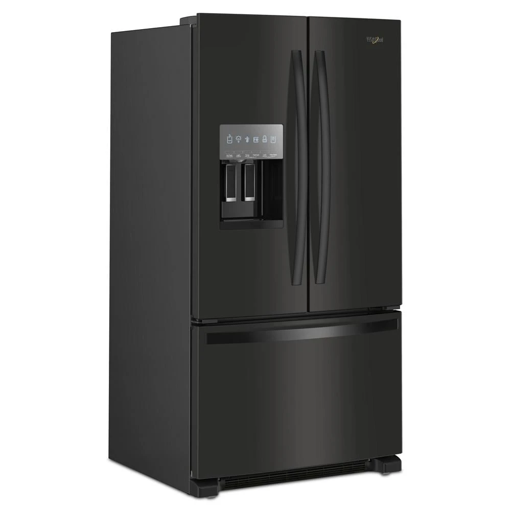 36-Inch Wide French Door Bottom Mount Refrigerator - 25 cu. ft. WRFF3436RB