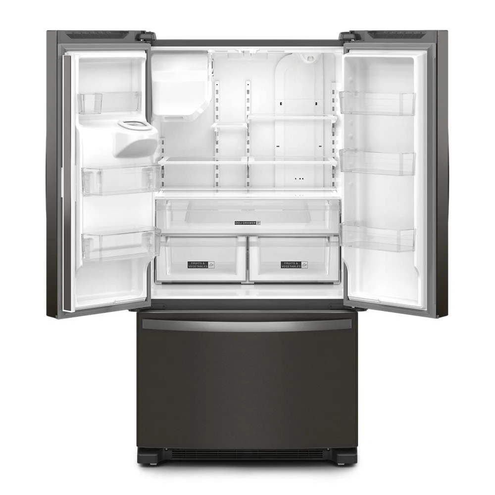 36-Inch Wide French Door Bottom Mount Refrigerator - 25 cu. ft. WRFF3436RV