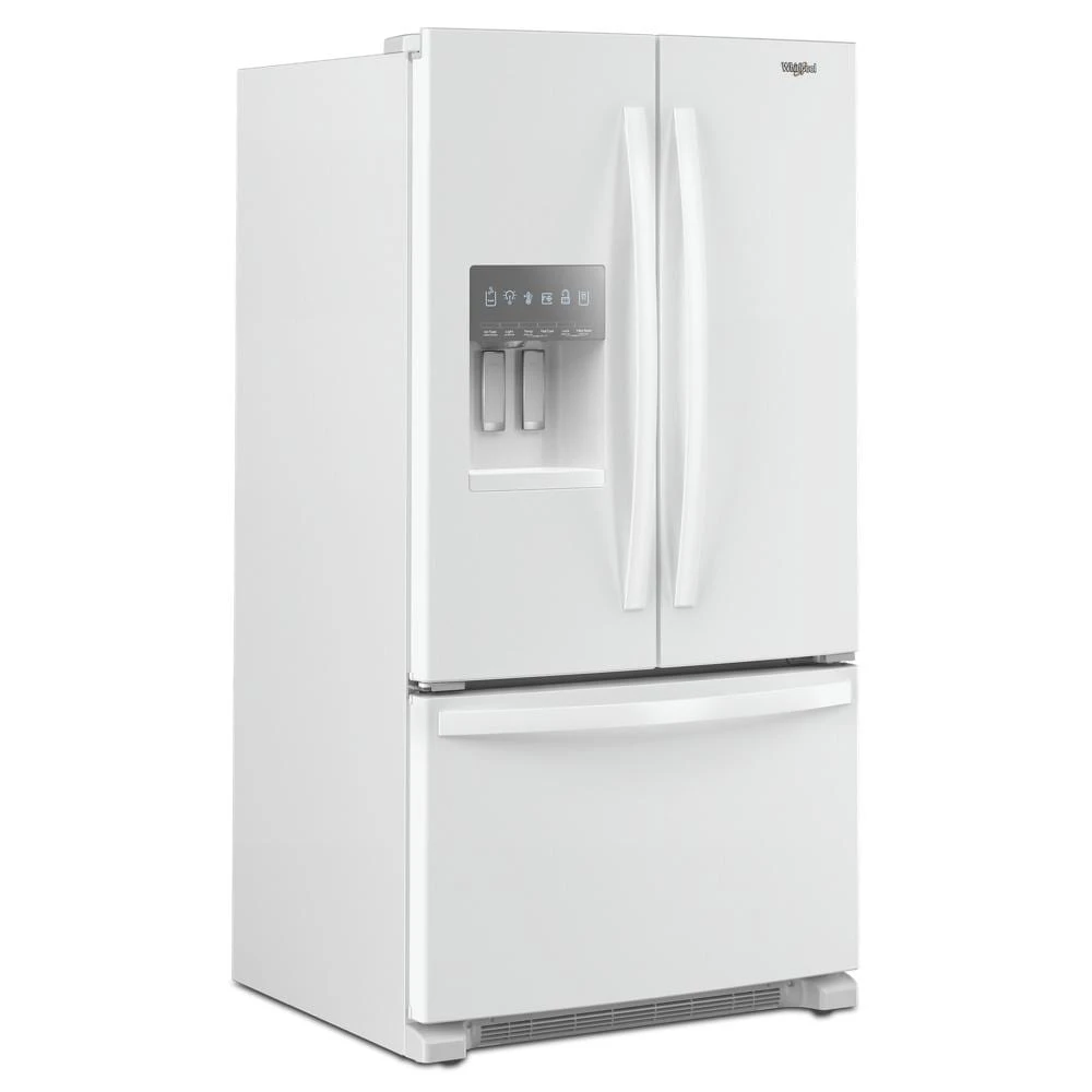 36-Inch Wide French Door Bottom Mount Refrigerator - 25 cu. ft. WRFF3436RW