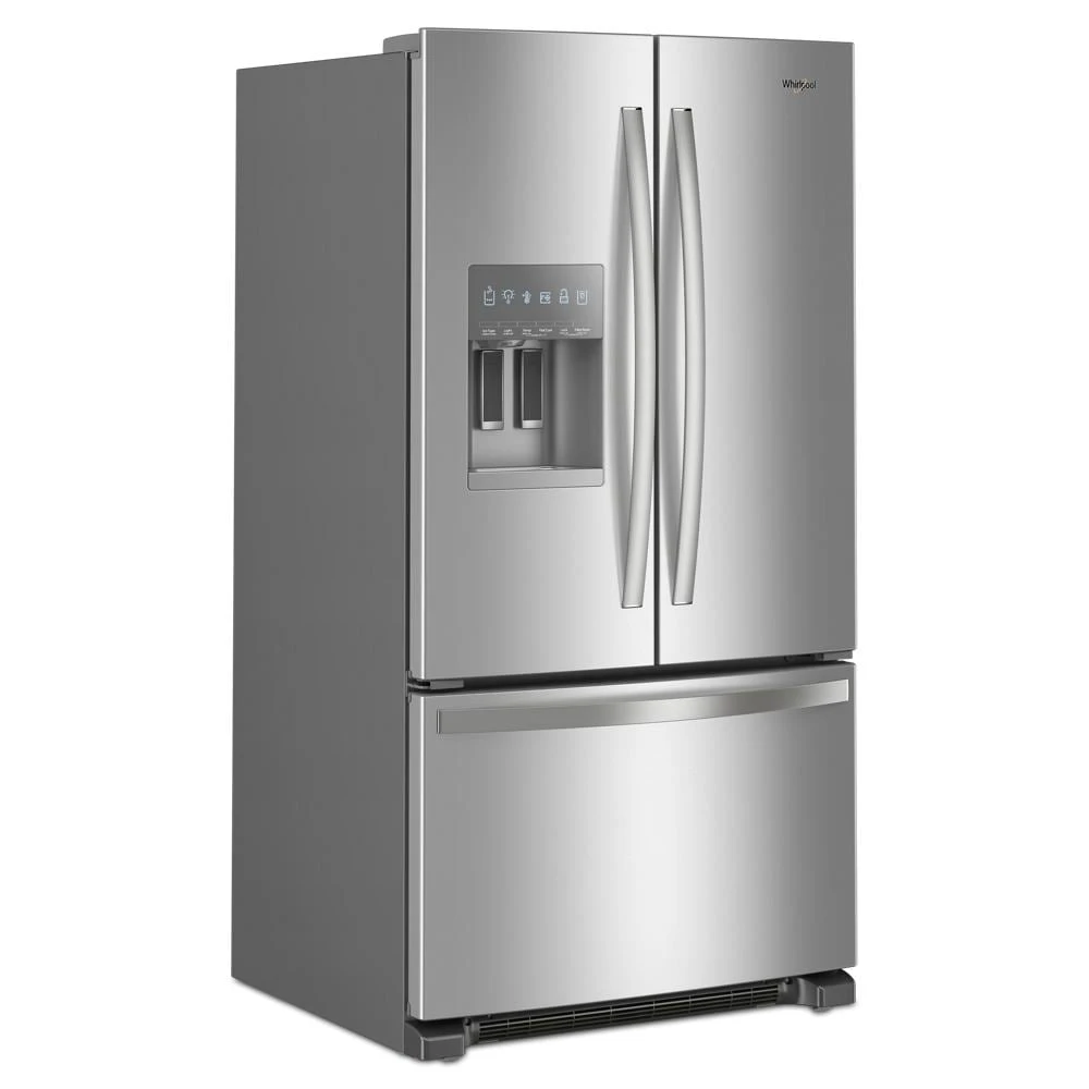 36-Inch Wide French Door Bottom Mount Refrigerator - 25 cu. ft. WRFF3436RZ