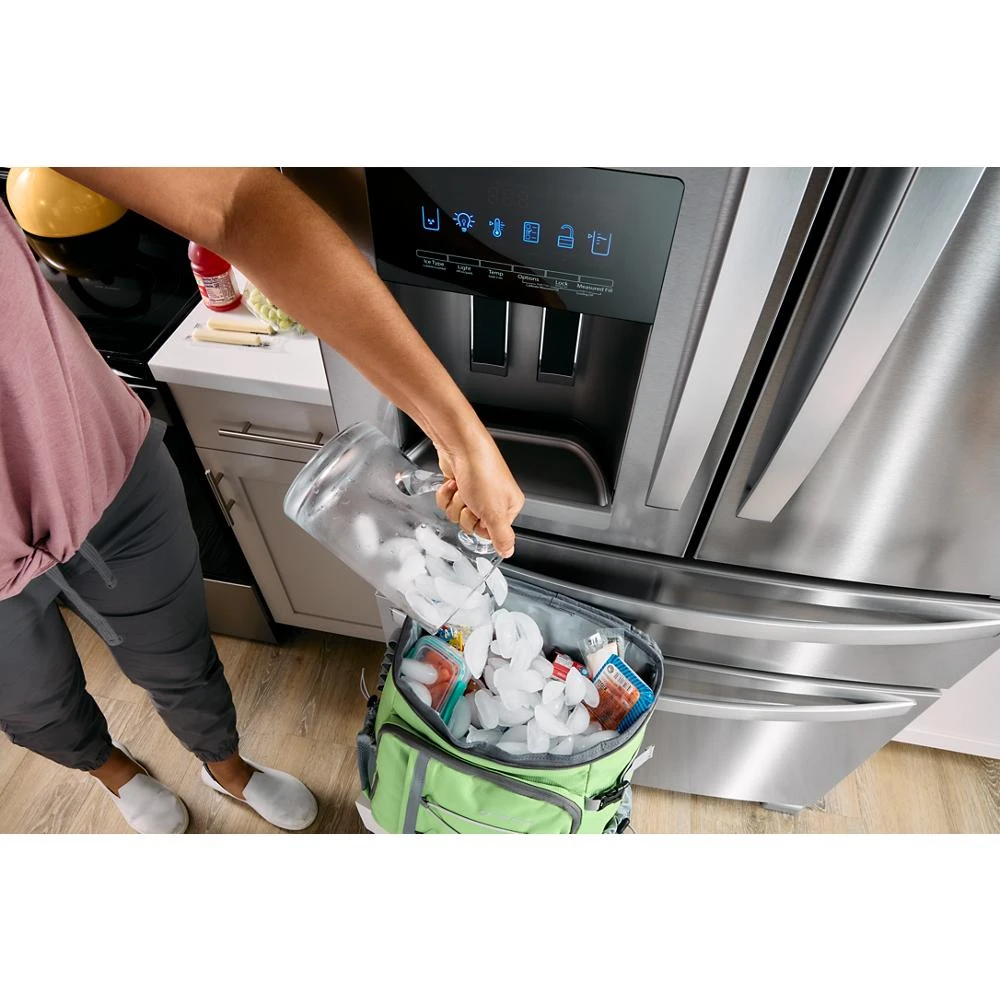 36-Inch Wide French Door Bottom Mount Refrigerator - 25 cu. ft. WRFF3436RZ