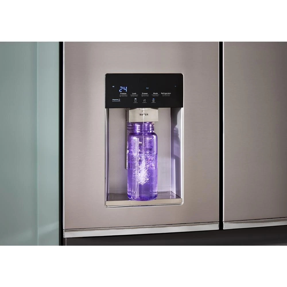 36-inch Wide True Counter Depth 4-Door French Door Refrigerator - 22 cu. ft. WRMC7036RV