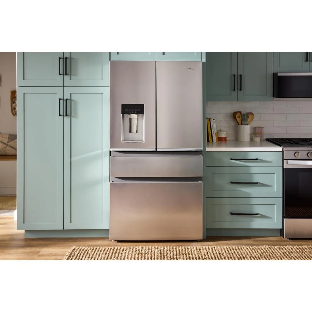 36-inch Wide True Counter Depth 4-Door French Door Refrigerator - 22 cu. ft. WRMC7036RV