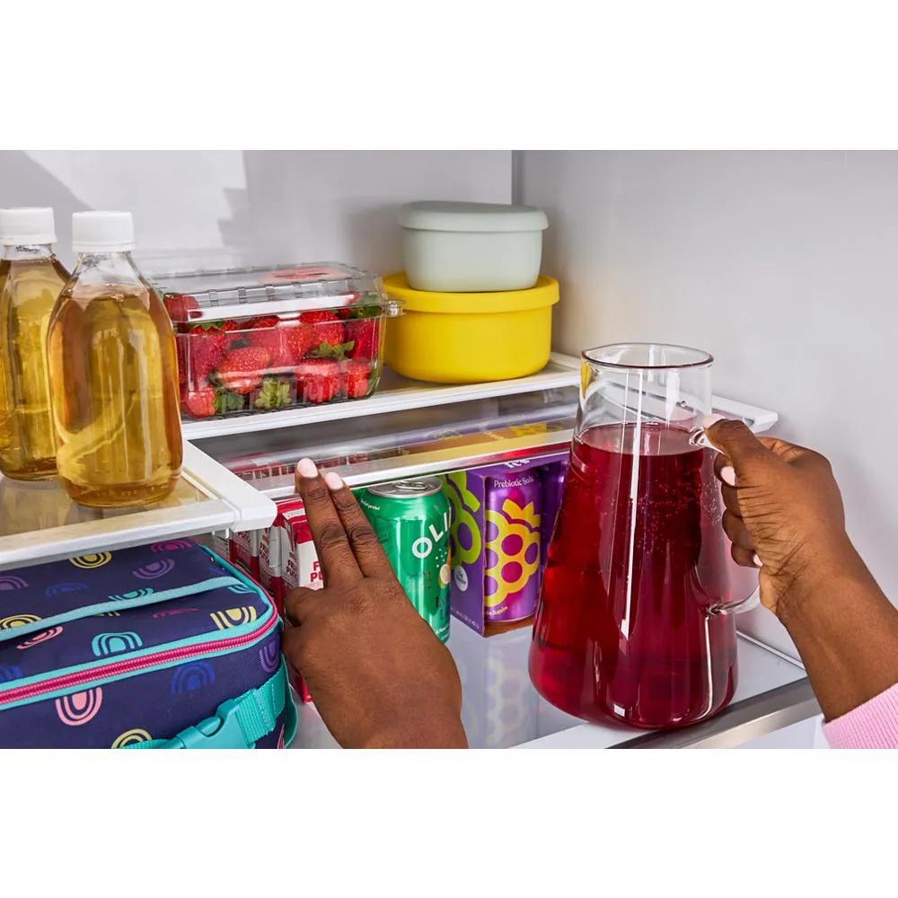 36-inch Wide True Counter Depth 4-Door French Door Refrigerator - 22 cu. ft. WRMC7036RV
