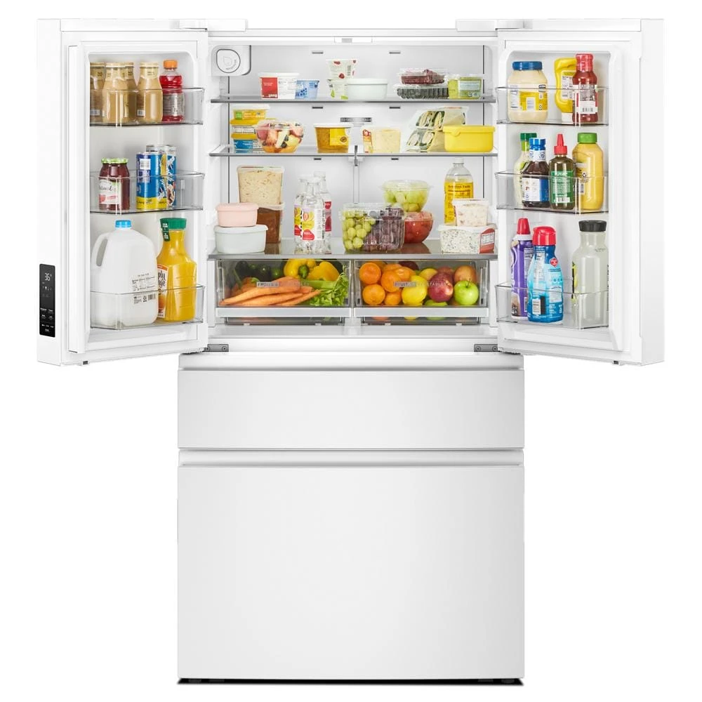 30 Cu. Ft. Family-Sized Capacity French Door Refrigerator with Flexible Temperature Drawer WRMF3336SW