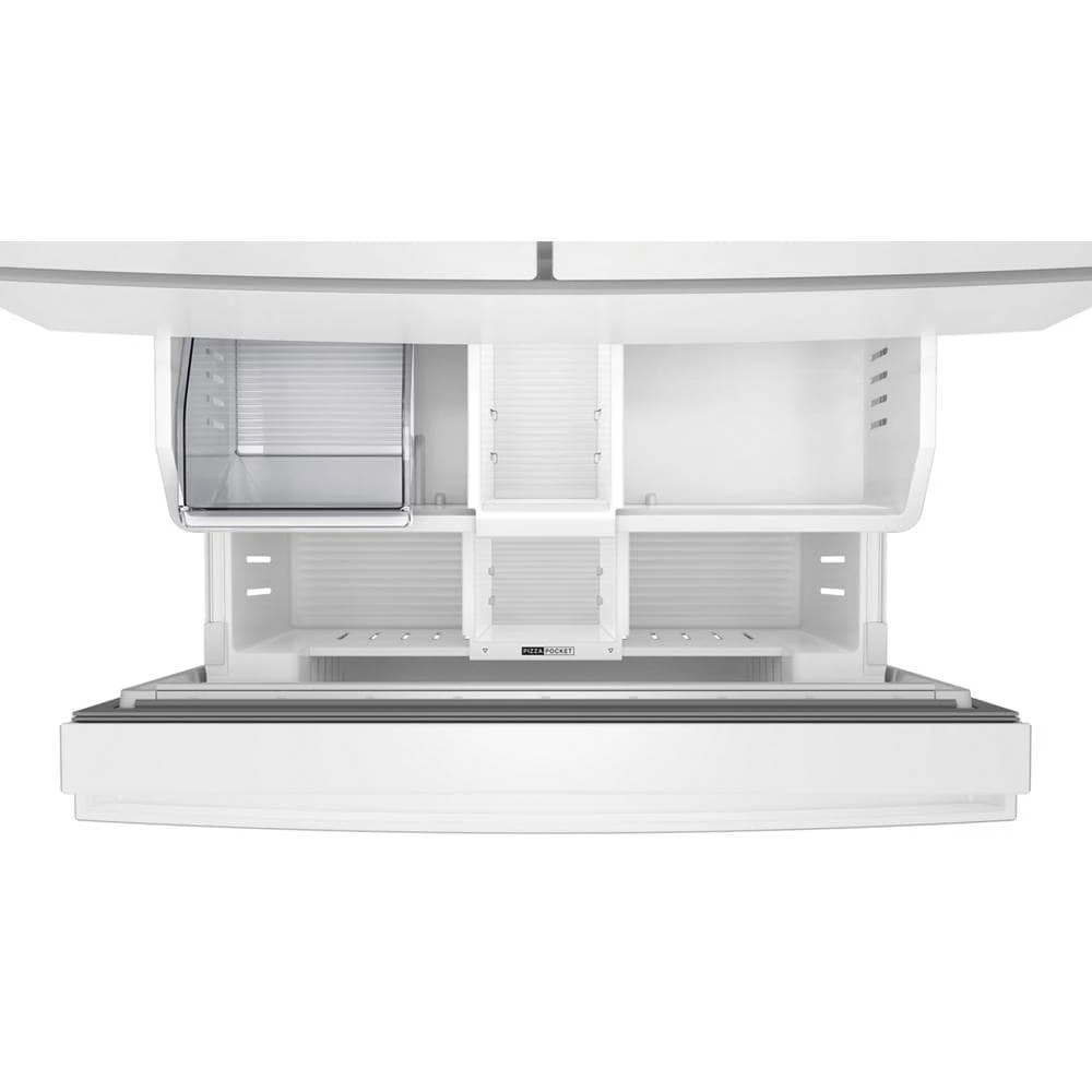 30 Cu. Ft. Family-Sized Capacity French Door Refrigerator with Flexible Temperature Drawer WRMF3336SW