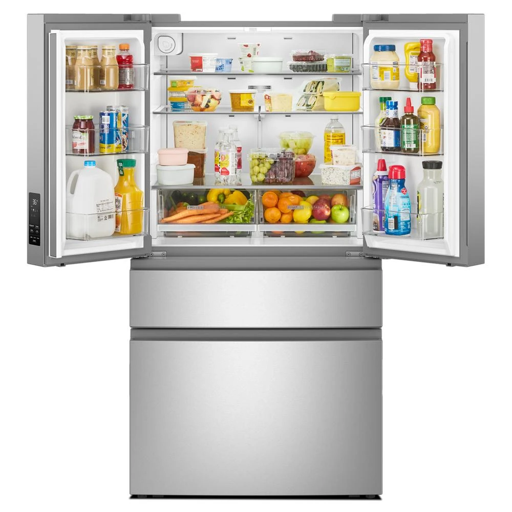 30 Cu. Ft. Family-Sized Capacity French Door Refrigerator with Flexible Temperature Drawer WRMF3336SZ