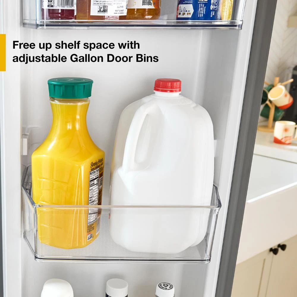29 Cu. Ft. Family-Sized Capacity French Door Refrigerator with Flexible Temperature Drawer WRMF3536SV