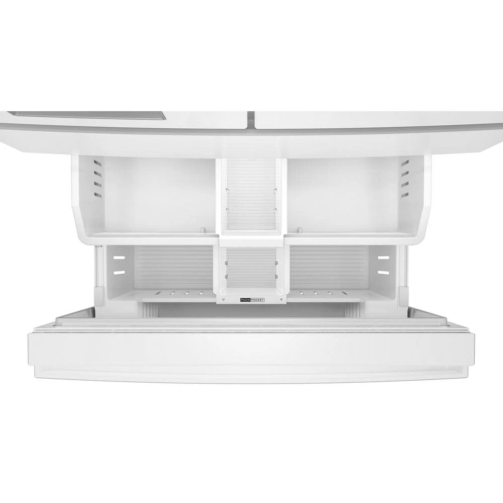 29 Cu. Ft. Family-Sized Capacity French Door Refrigerator with Flexible Temperature Drawer WRMF3536SW