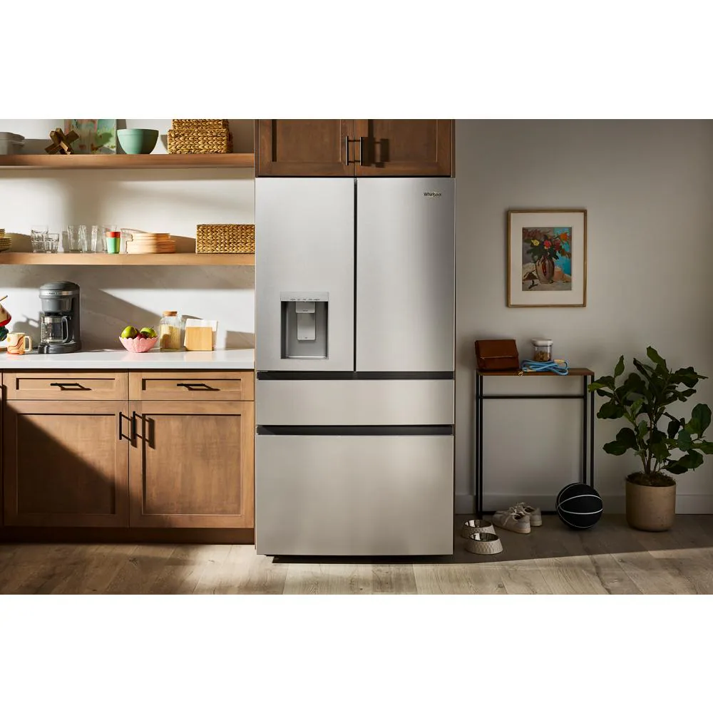 29 Cu. Ft. Family-Sized Capacity French Door Refrigerator with Flexible Temperature Drawer WRMF3536SZ