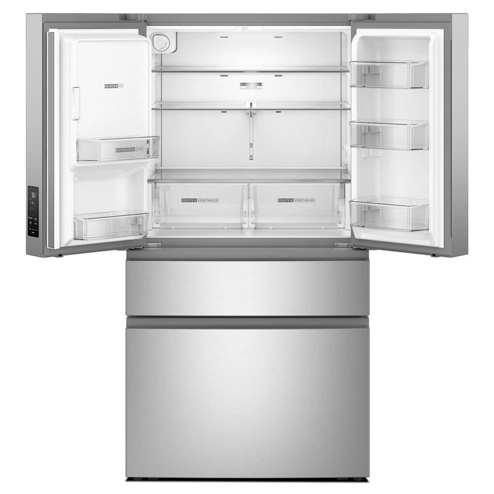 29 Cu. Ft. Family-Sized Capacity French Door Refrigerator with Flexible Temperature Drawer WRMF3536SZ