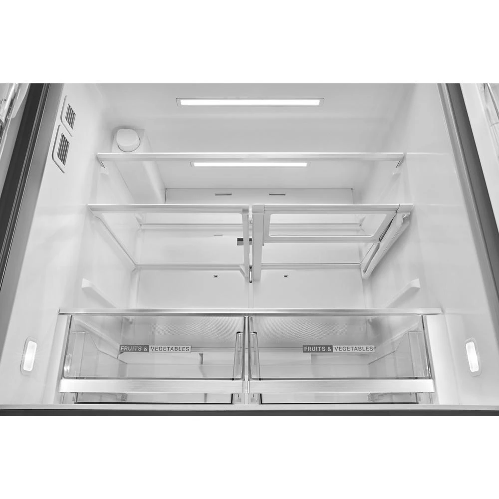 29 Cu. Ft. Family-Sized Capacity French Door Refrigerator with Flexible Temperature Drawer WRMF3536SZ