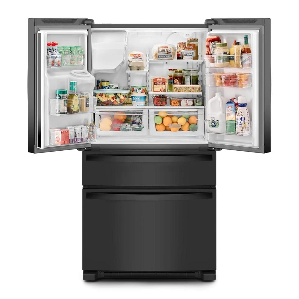 36-Inch Wide French Door Bottom Mount Refrigerator - 25 cu. ft. WRMF3636RB