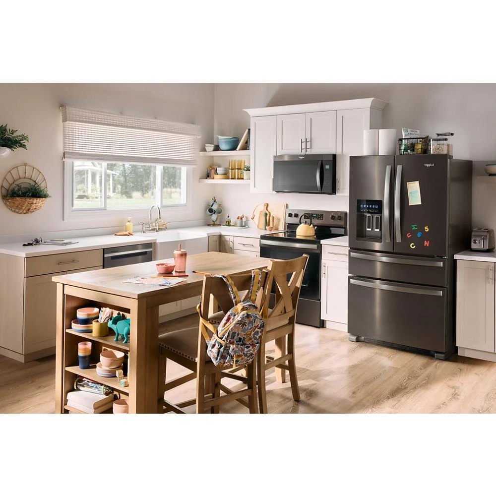 36-Inch Wide French Door Bottom Mount Refrigerator - 25 cu. ft. WRMF3636RV