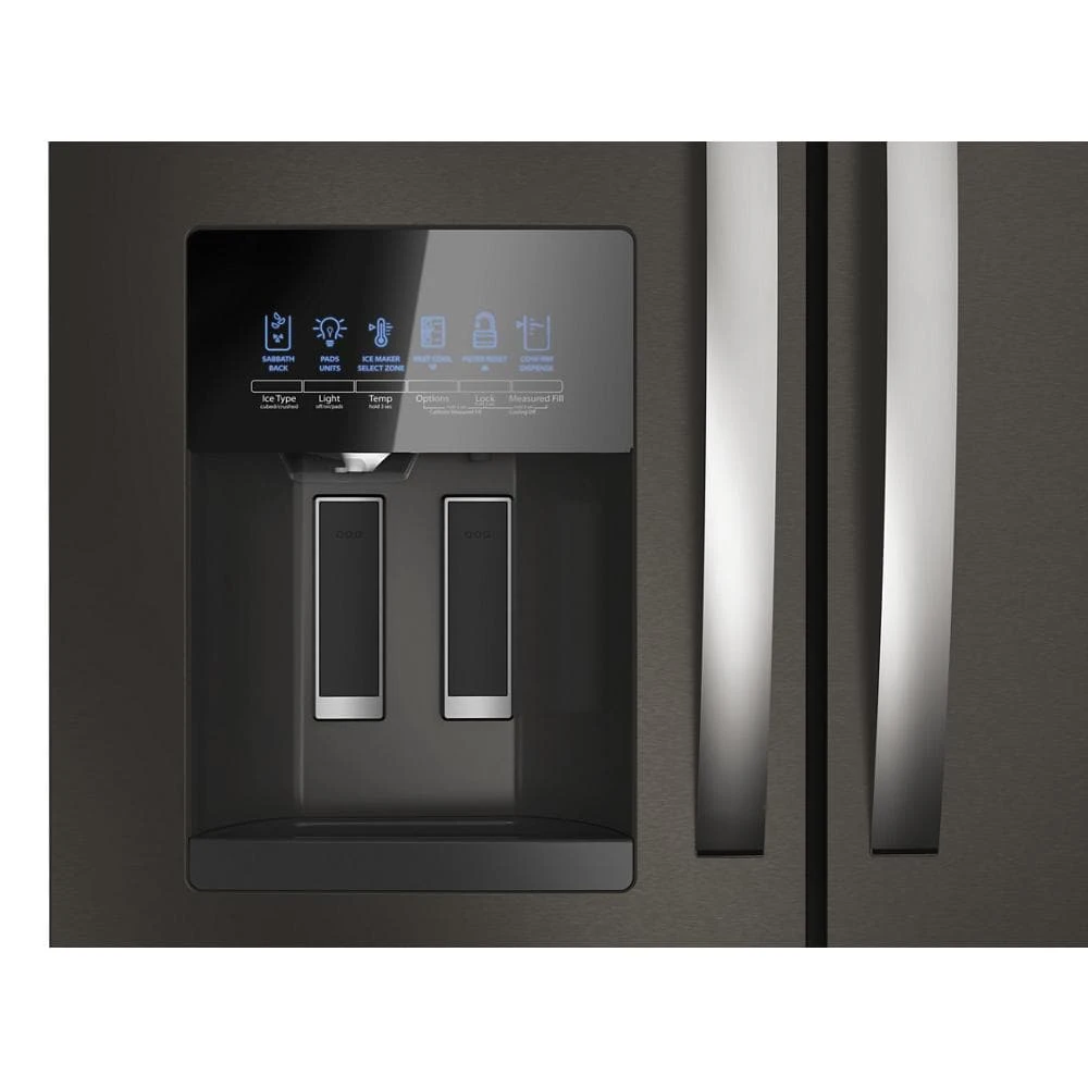 36-Inch Wide French Door Bottom Mount Refrigerator - 25 cu. ft. WRMF3636RV